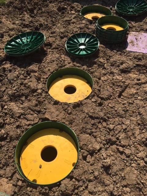 A recent septic system installers job in the  area